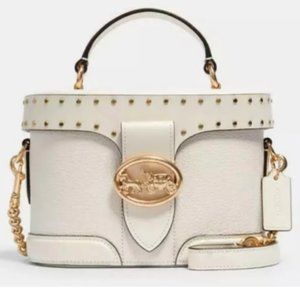 Coach Georgie Gem Crossbody With Rivets